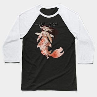 Koi Mermaid Baseball T-Shirt